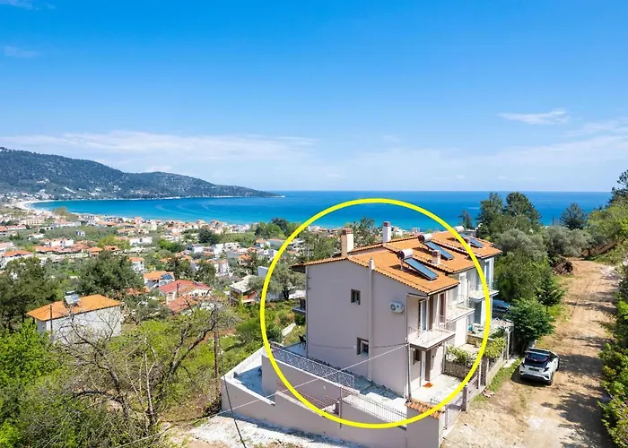 Panorama Villa Skala Potamia (Thasos)